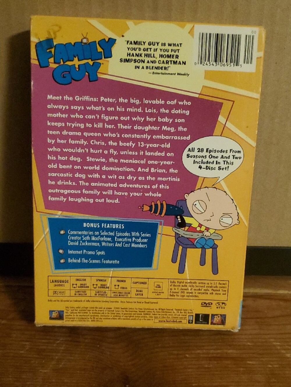 Volume One DVD Box Set - Yellow - Picture 2 of 2